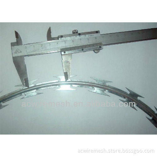 military barbed wire